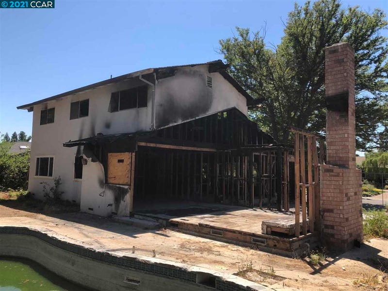 A burned-out home in Walnut Creek sold for about $150,000 more than the city’s median sale price last month, according to the property’s realtor. 