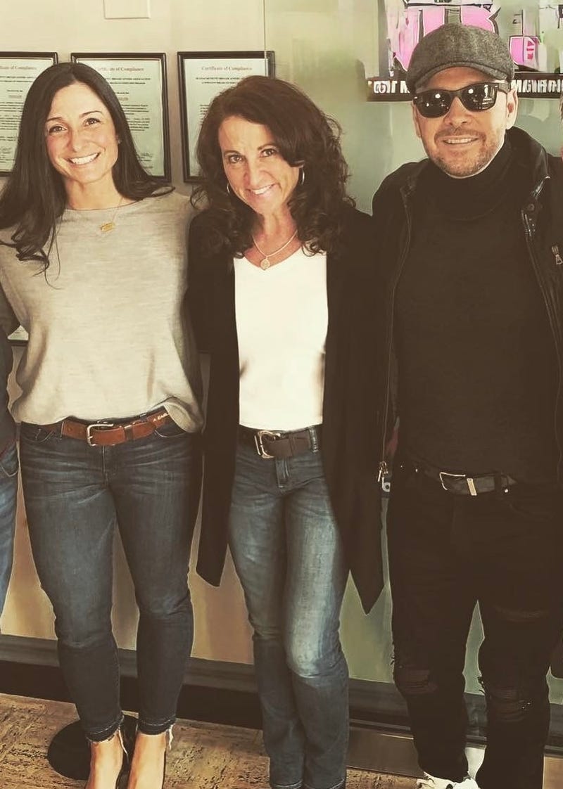 Kendra, Sue and Donnie Wahlberg