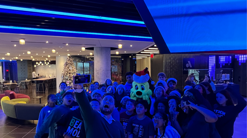 B101's K-8 Division 2023 Christmas Choir Competition Champions Murray Avenue School Perform at B101
