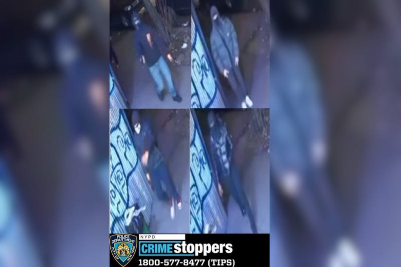 Police are searching for at least four suspects in a robbery spree spanning Manhattan and the Bronx