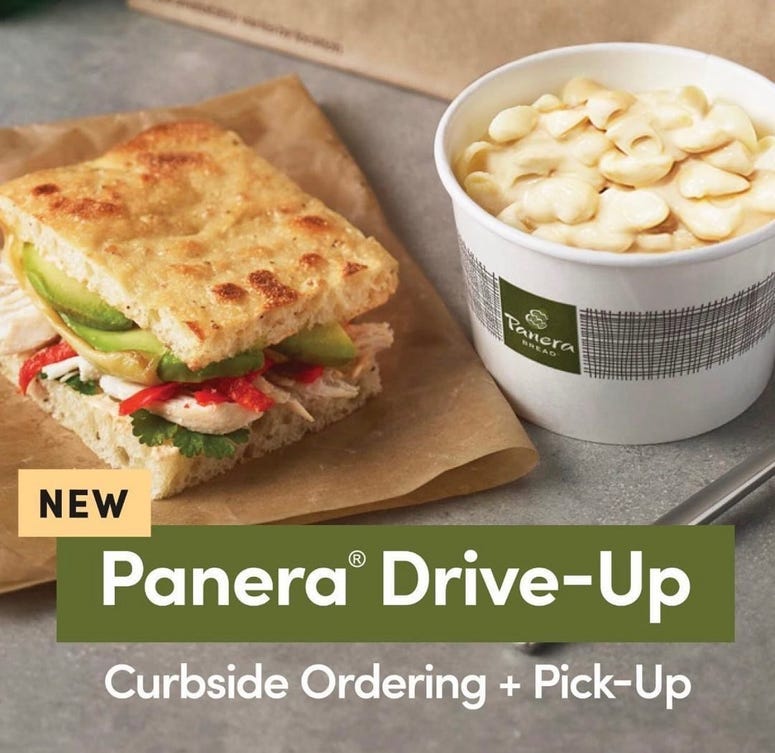 *Panera Grocery is a win-win program that allows us to drive revenue and transactions during this crisis while enabling our customers to purchase high demand/scarce pantry items they can’t currently find in their grocery stores. This program will have mul