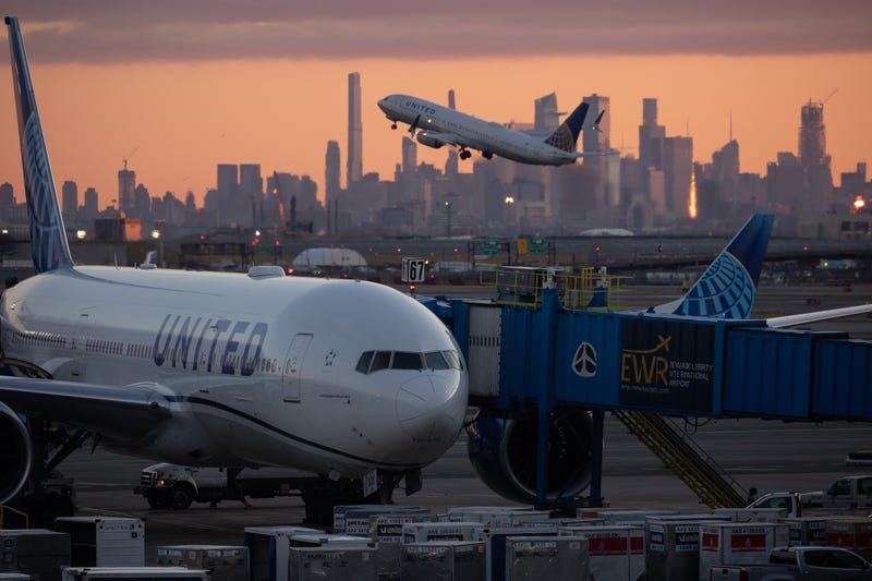 Newark Liberty International Airport in New Jersey.