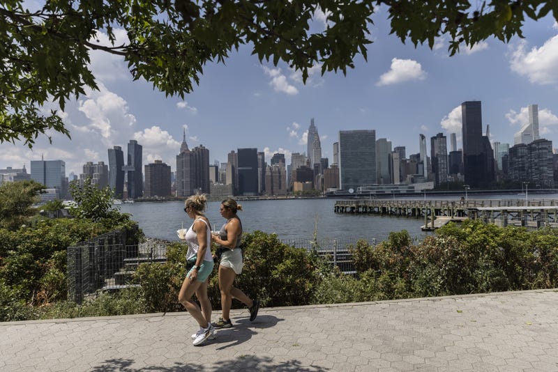 “It is going to feel so much hotter because of how cloudy and cool it has been across the Northeast,” said Bob Oravec, a senior branch forecaster at the center. “The rain is coming to an end”