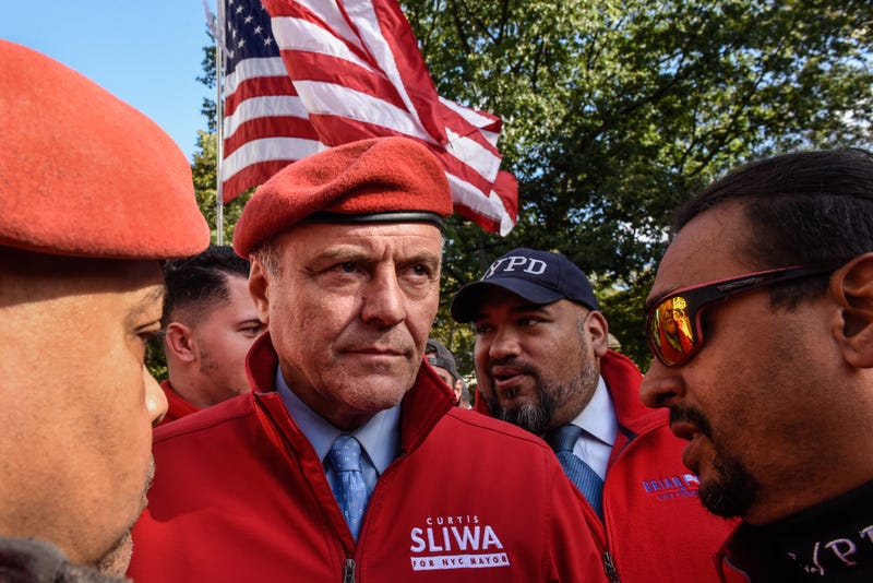 Curtis Sliwa said he won’t drop out of the race for New York mayor, regardless of the pressure applied or incentives offered to the Republican candidate