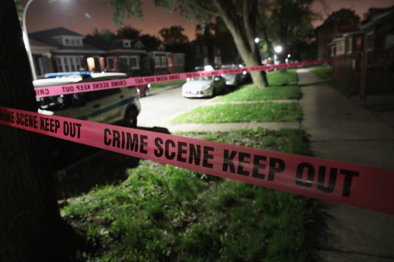 A crime scene in Chicago