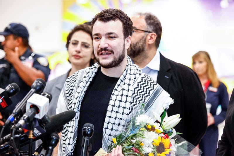 A federal judge ruled Thursday that the Trump administration could not immediately deport Mahmoud Khalil.