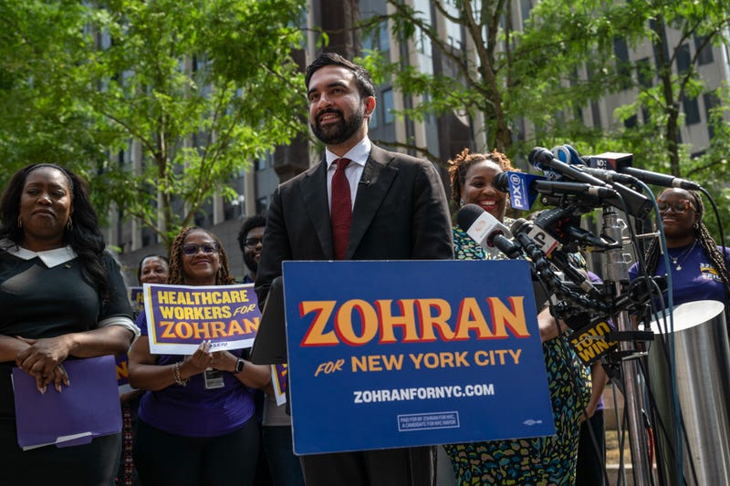 New York City mayoral candidate Zohran Mamdani