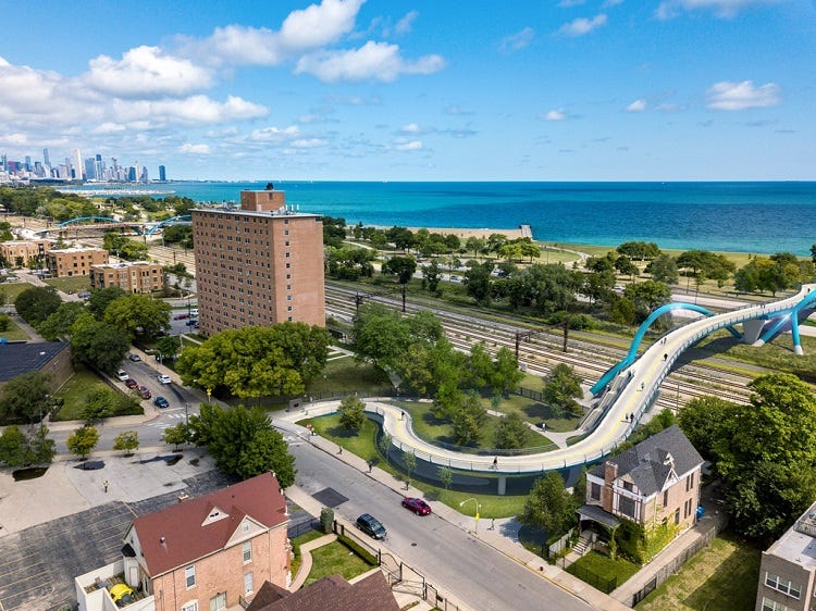 The city shared details during a virtual public meeting about planning for another new bridge over Lake Shore Drive, the fourth providing better access to the lakefront on the South Side.