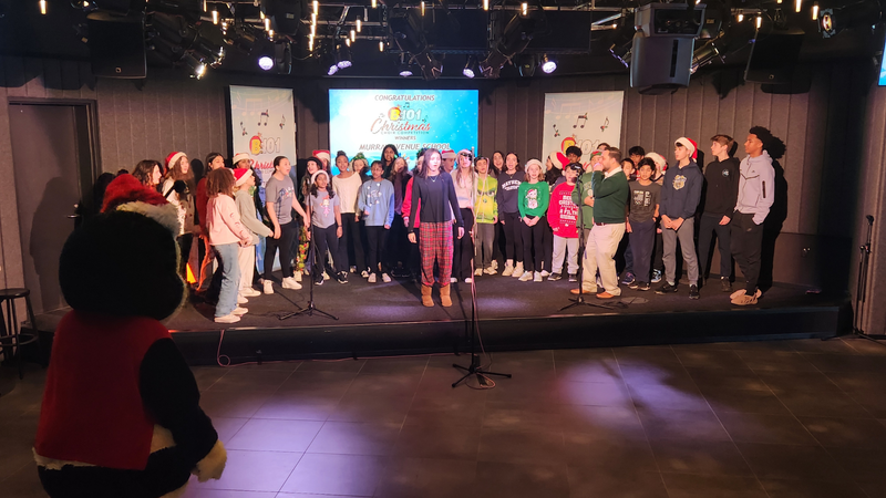 B101's K-8 Division 2023 Christmas Choir Competition Champions Murray Avenue School Perform at B101