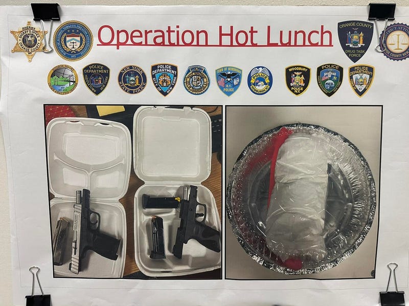 Photos show contraband hidden in food containers