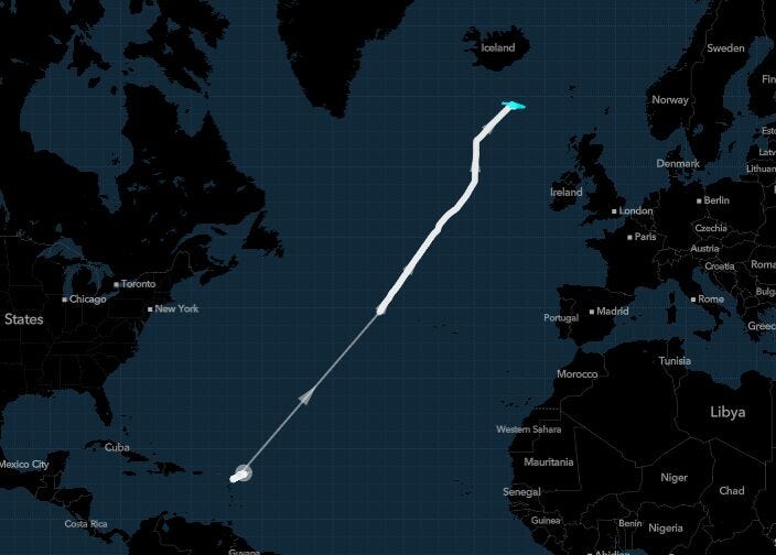 The first ship, the M/V Bella 1, was seized in the Atlantic south of Iceland after a chase that began weeks ago when the vessel evaded capture near Venezuela and registered under a Russian flag in a bid to protect itself