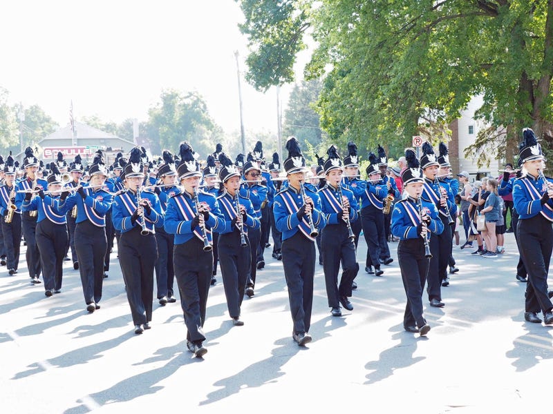 The Robbinsdale Armstrong High School band 