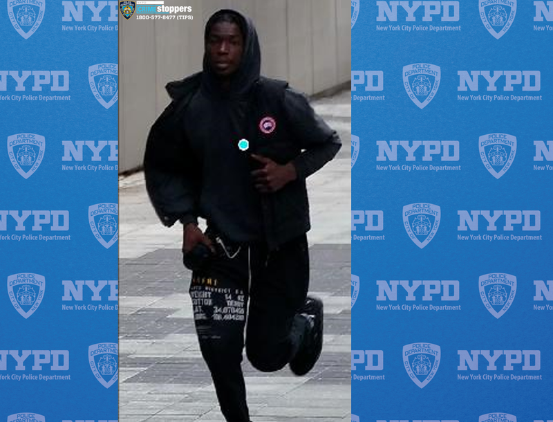 Police are searching for a suspect in a robbery on Feb. 12, 2025, in Greenwich Village
