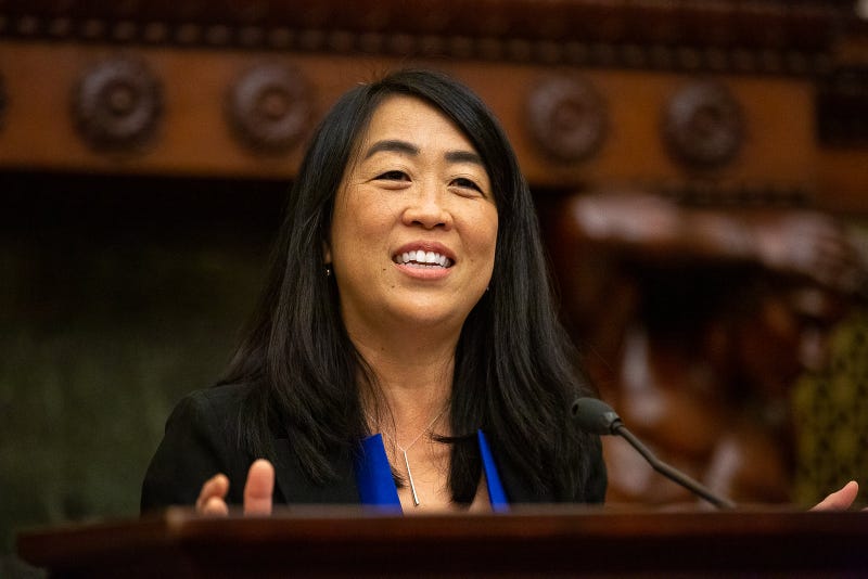 Philadelphia mayoral candidate Helen Gym.
