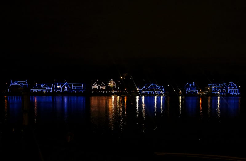 Boathouse Row lights
