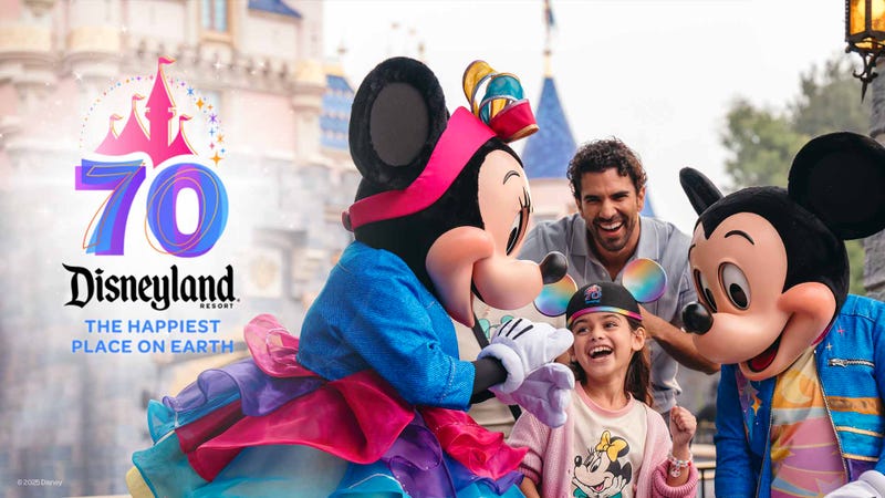 Disneyland Resort 70th Celebration 2025