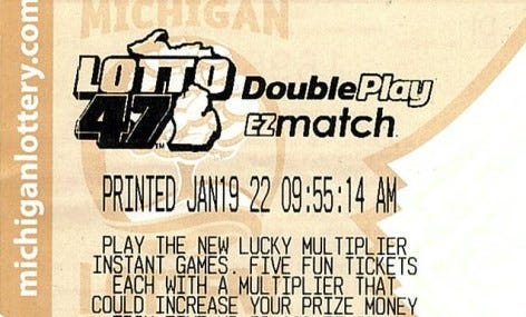 Oakland County man wins Lotto 47 jackpot
