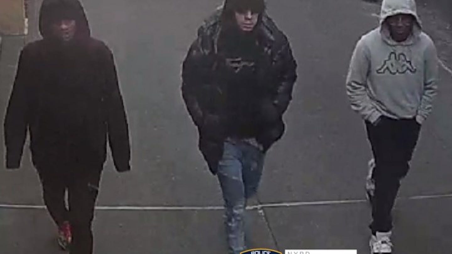 PICS: 3 sought after man beaten, left screaming for help in Hell's Kitchen attack