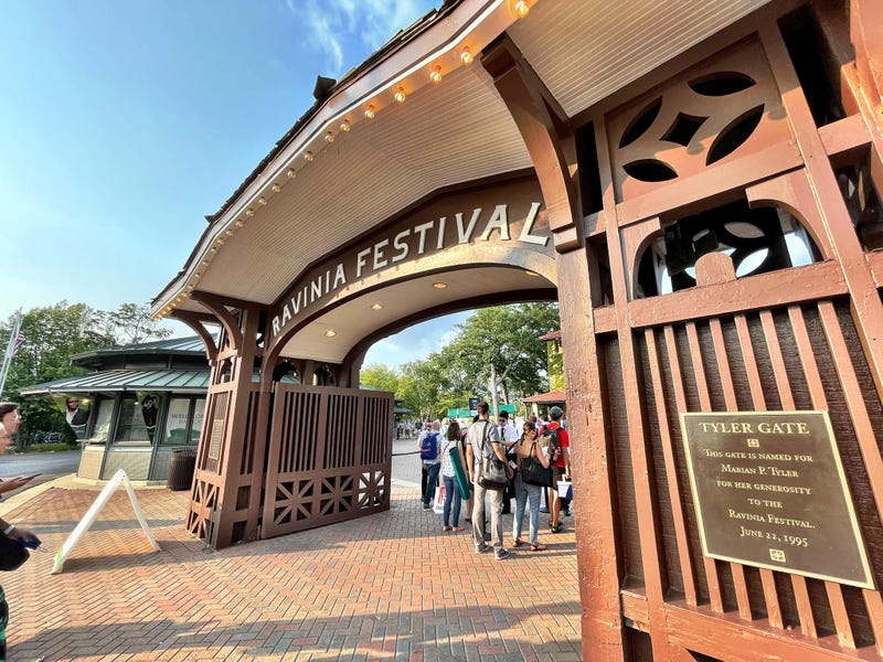 Main entrance, Ravinia Festival, Highland Park