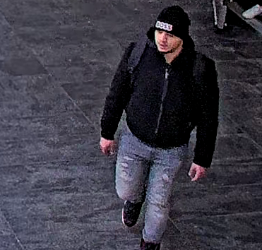 Security cameras captured images of the attacker.