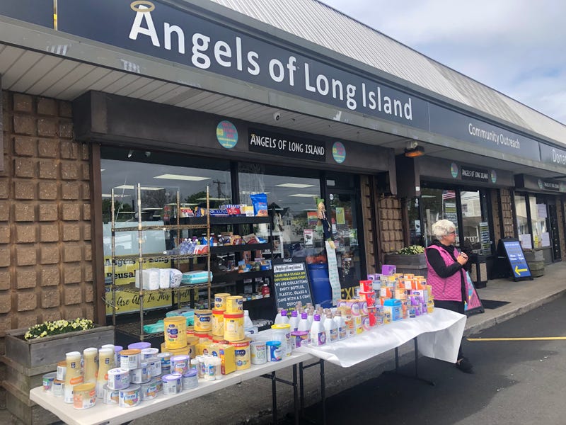 Angels of Long Island distributing free baby formula for parents in need