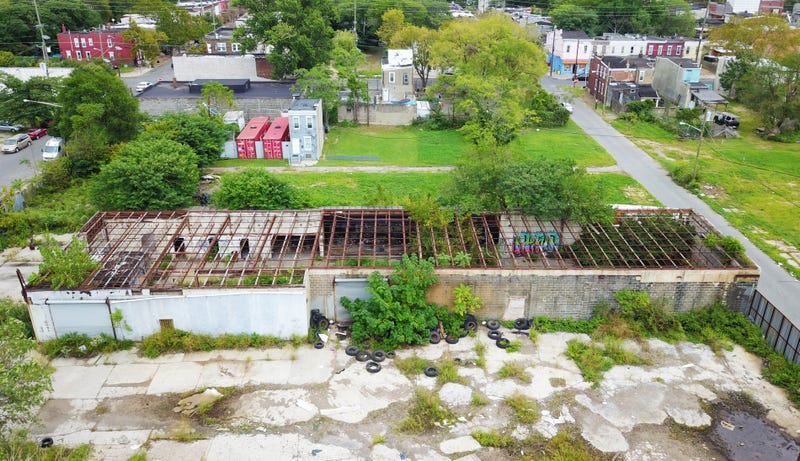 Illegal dumping in Camden