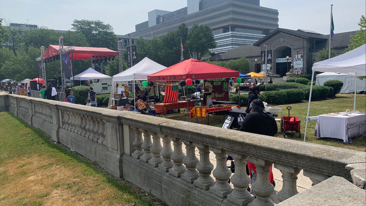 DuSable Black History Museum holds all-day Juneteenth event: 'Freedom with a caveat'