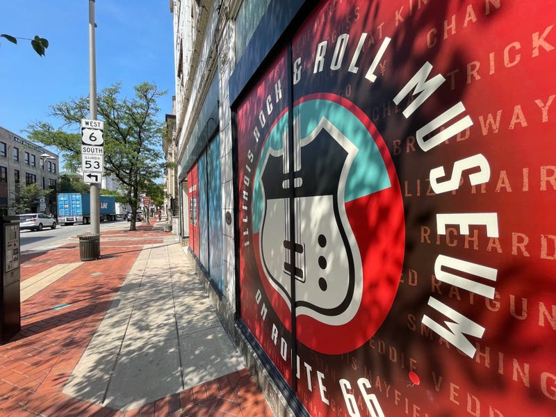The Illinois Rock & Roll Museum on Route 66 in Joliet