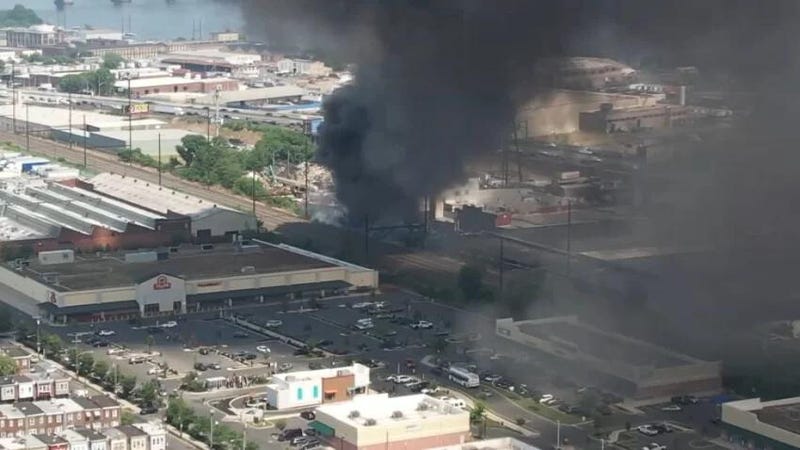 A Shop Rite across the street was briefly closed and evacuated.