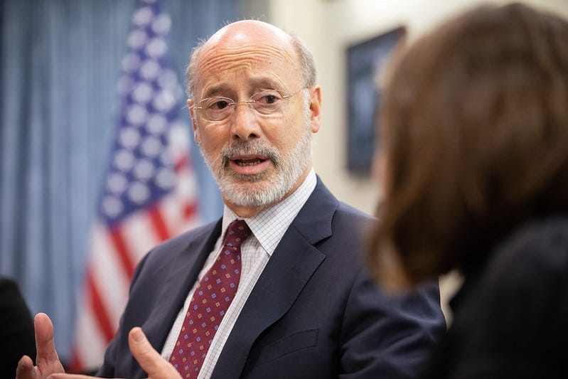 Gov. Tom Wolf. 