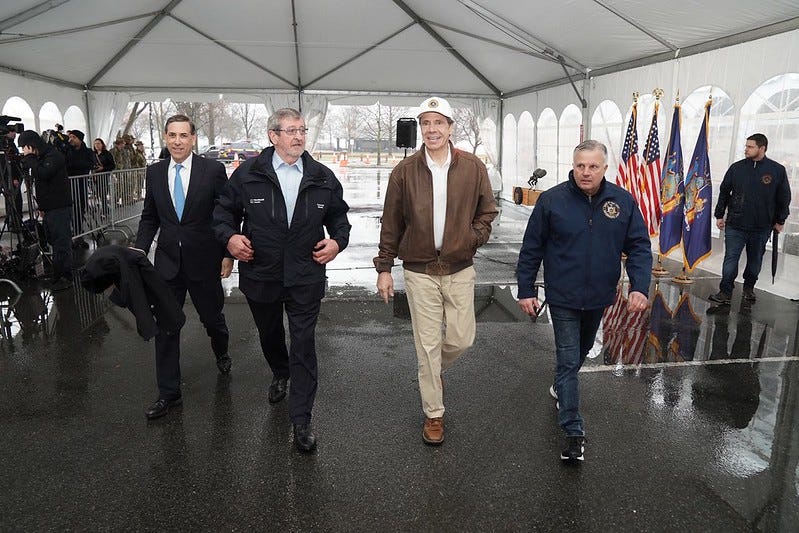 Michael Dowling with Andrew CUomo