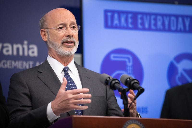 Pennsylvania Governor Tom Wolf speaks about COVID-19 / Coronavirus