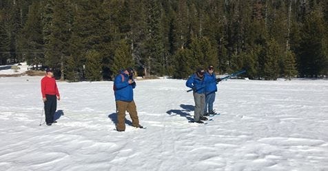 Sierra Snowpack at Phillips Station