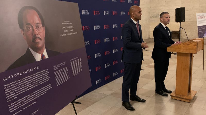The Gray Memorial Foundation on Thursday announced plans for a monument to the legacy of the late Philadelphia Congressman William H. Gray III at the Amtrak station that bears his name.