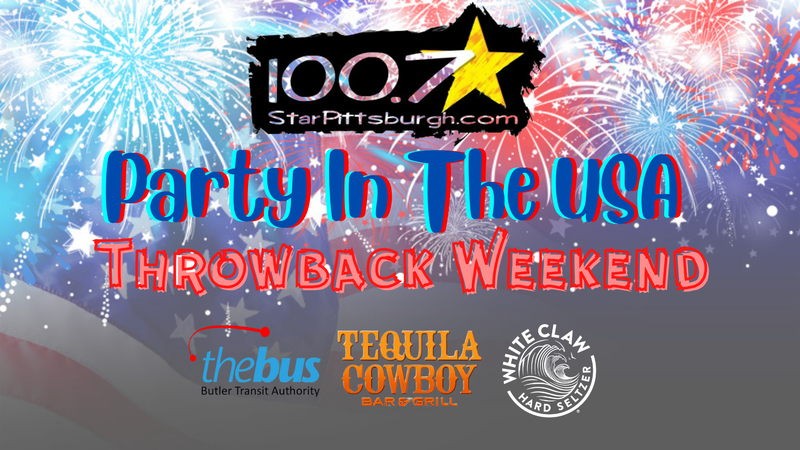 100.7 Star Party In The USA Throwback Weekend