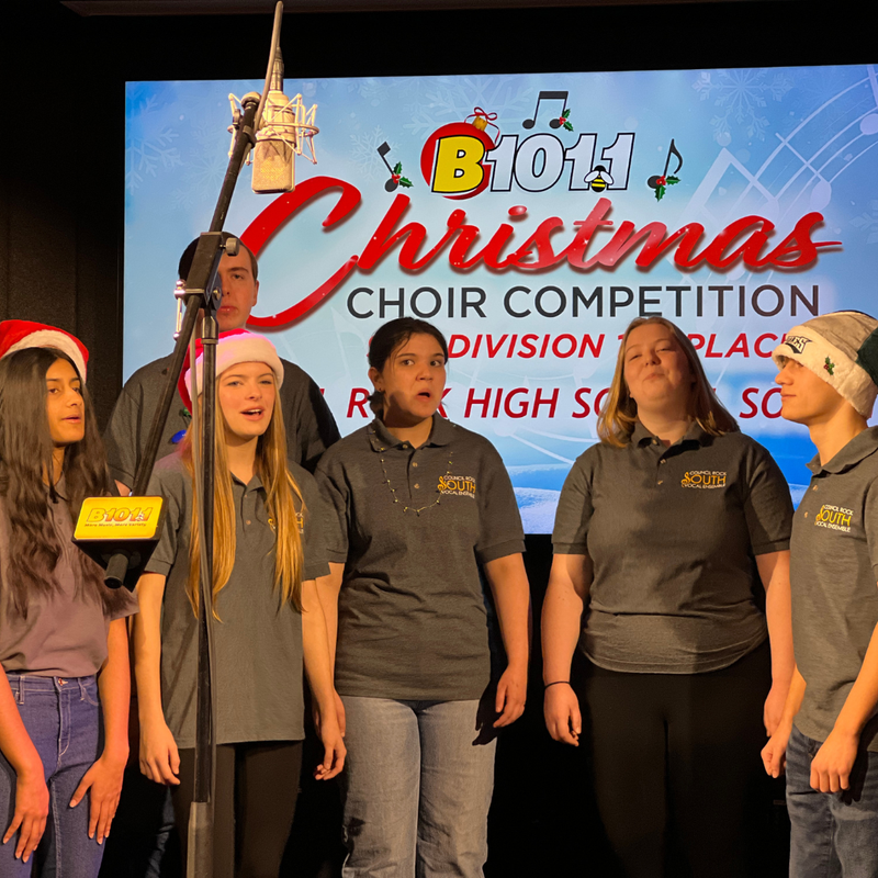 9-12 Christmas Choir Champions Council Rock High School South Perform at B101.1