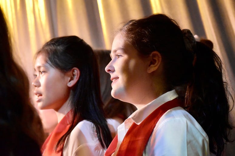 Christmas Choir Champions: Indian Valley Middle School 1