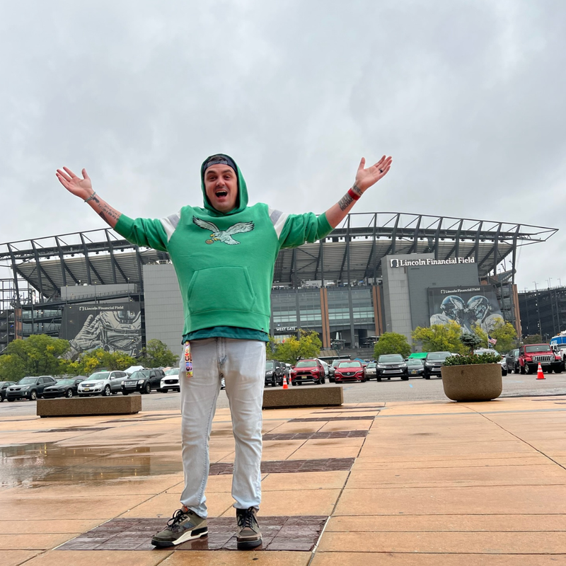 Coop ready for the big Eagles vs. Jaguars game
