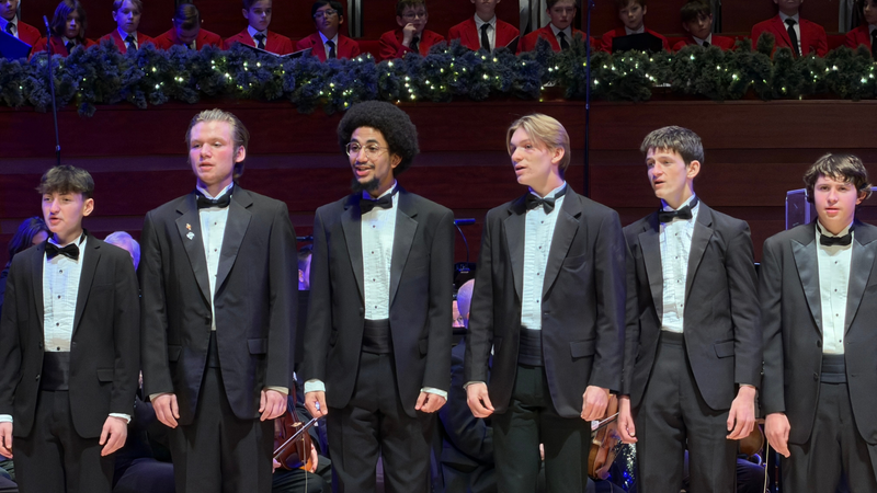 Woodstown High School, B101's 2025 Christmas Choir Competition High School Division Champions Open for the Philly Pops: A Philly Holiday Spectacular