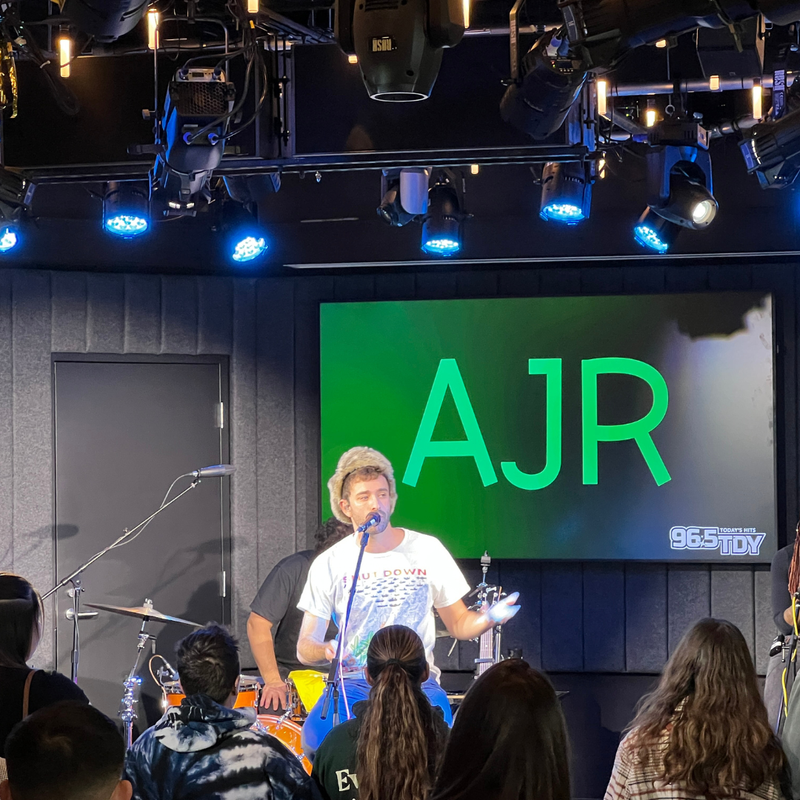 AJR's Visit at 96.5 TDY's Artist Lounge