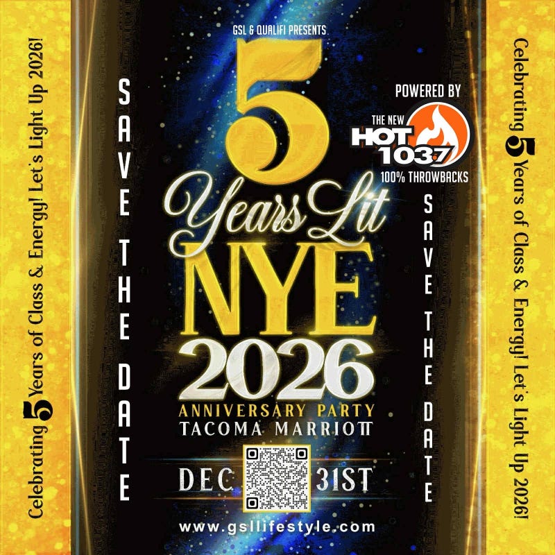 Win tickets to GSL's NYE 2026 party at The New Marriott Downtown Tacoma!