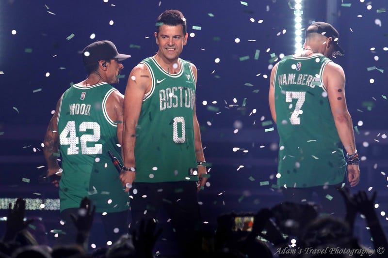 New Kids on the Block on stage