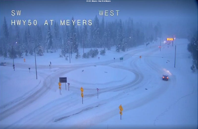 Only essential traveling is permitted at this time on Highway 50.