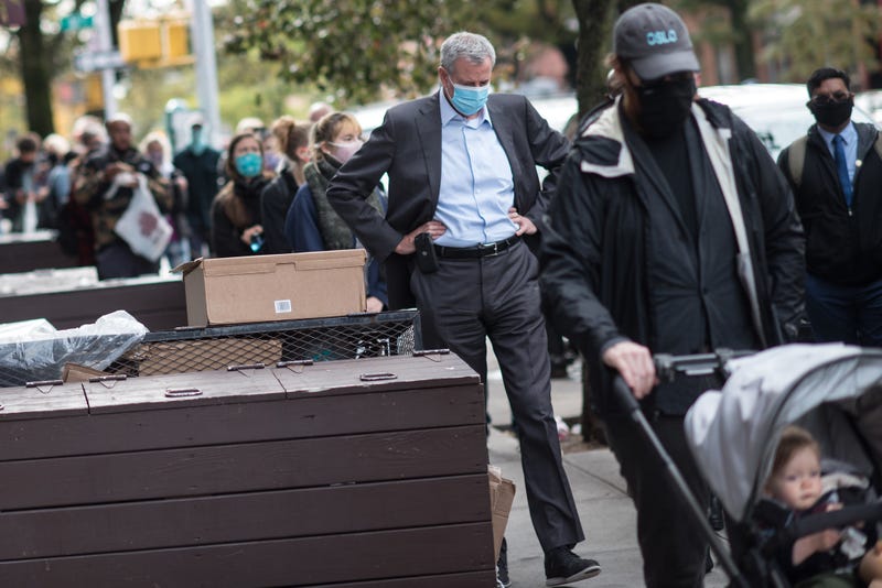 De Blasio Votes
