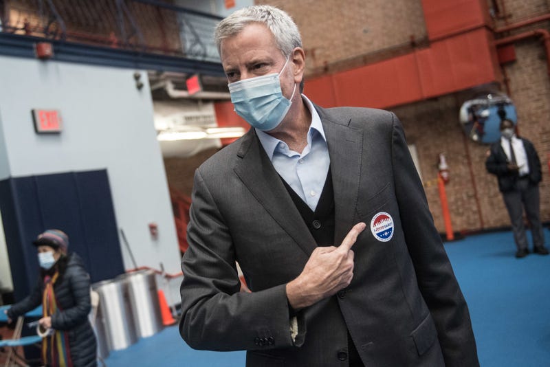 De Blasio Votes