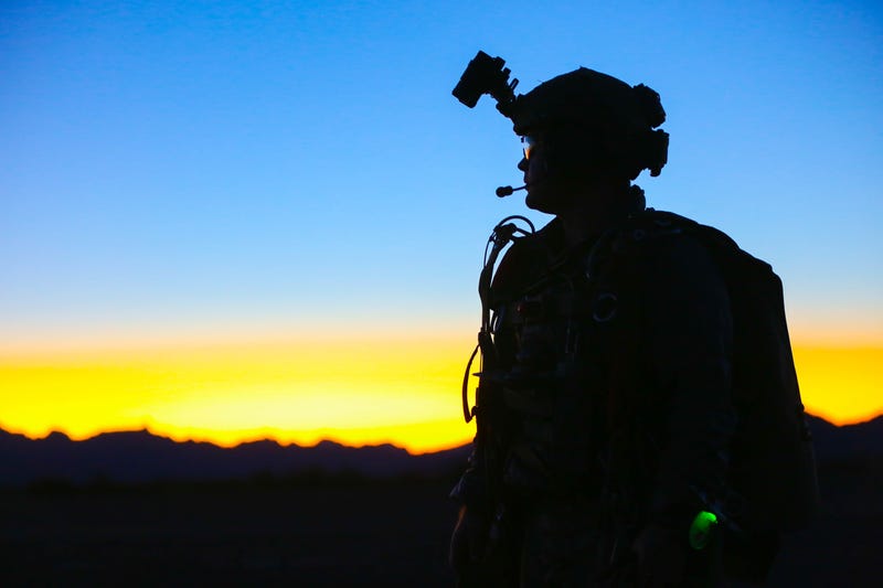 U.S. Army Special Forces Soldier with 1st Special Forces Group