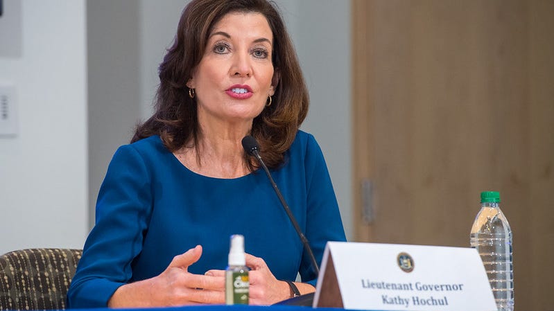 Kathy Hochul to become New York's first female governor