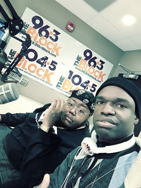 Big Zaddy East from Brooklyn New York came all the way to Greenville to interview with yours truly J.J. Solomon