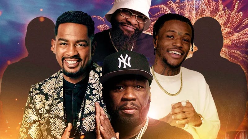 50 Cent comedy line up