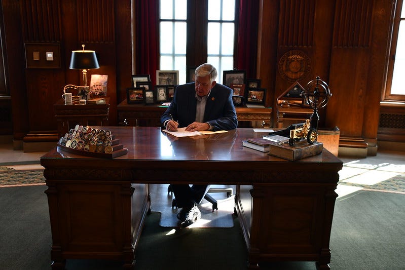 Missouri Gov. Mike Parson